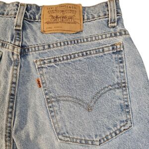 Vintage 90s Levi's 550 Orange Tab Shorts Made in USA - Relaxed Fit Size 11